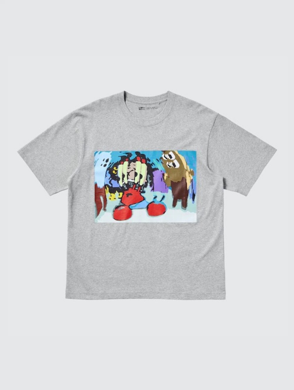 Uniqlo x CPFM x SpongeBob 25th Anniversary Graphic T-Shirt – Grey, Men's XL